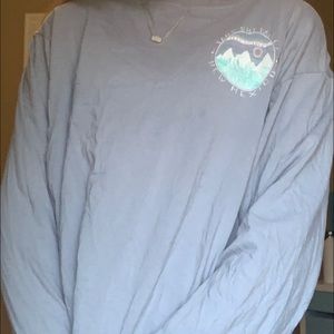 Oversized Taos Ski Valley Long Sleeve T-Shirt.